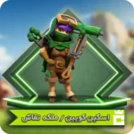 اسکین ملکه نقاش